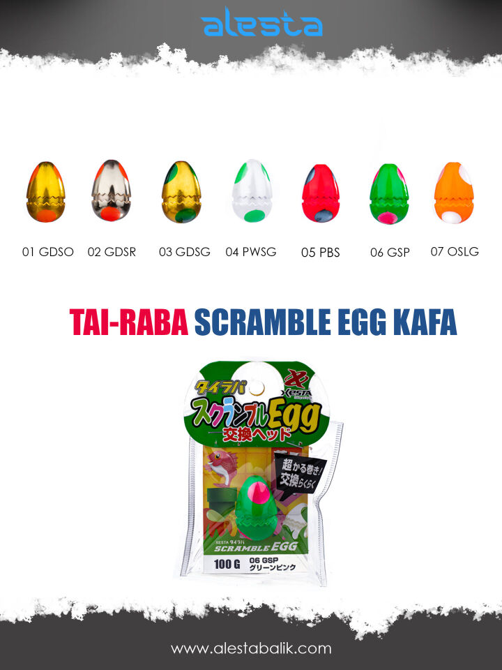 XESTA TAI-RABA SCRAMBLE EGG KAFA 100G GDSO