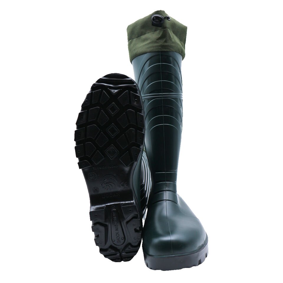 DFT Hunter Yeşil PVC Konçlu Çizme No: 43 (Çift)