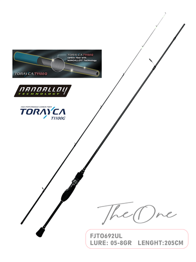 Fujin Fujin TheOne 205cm 05-8gr LRF Kamışı 692UL