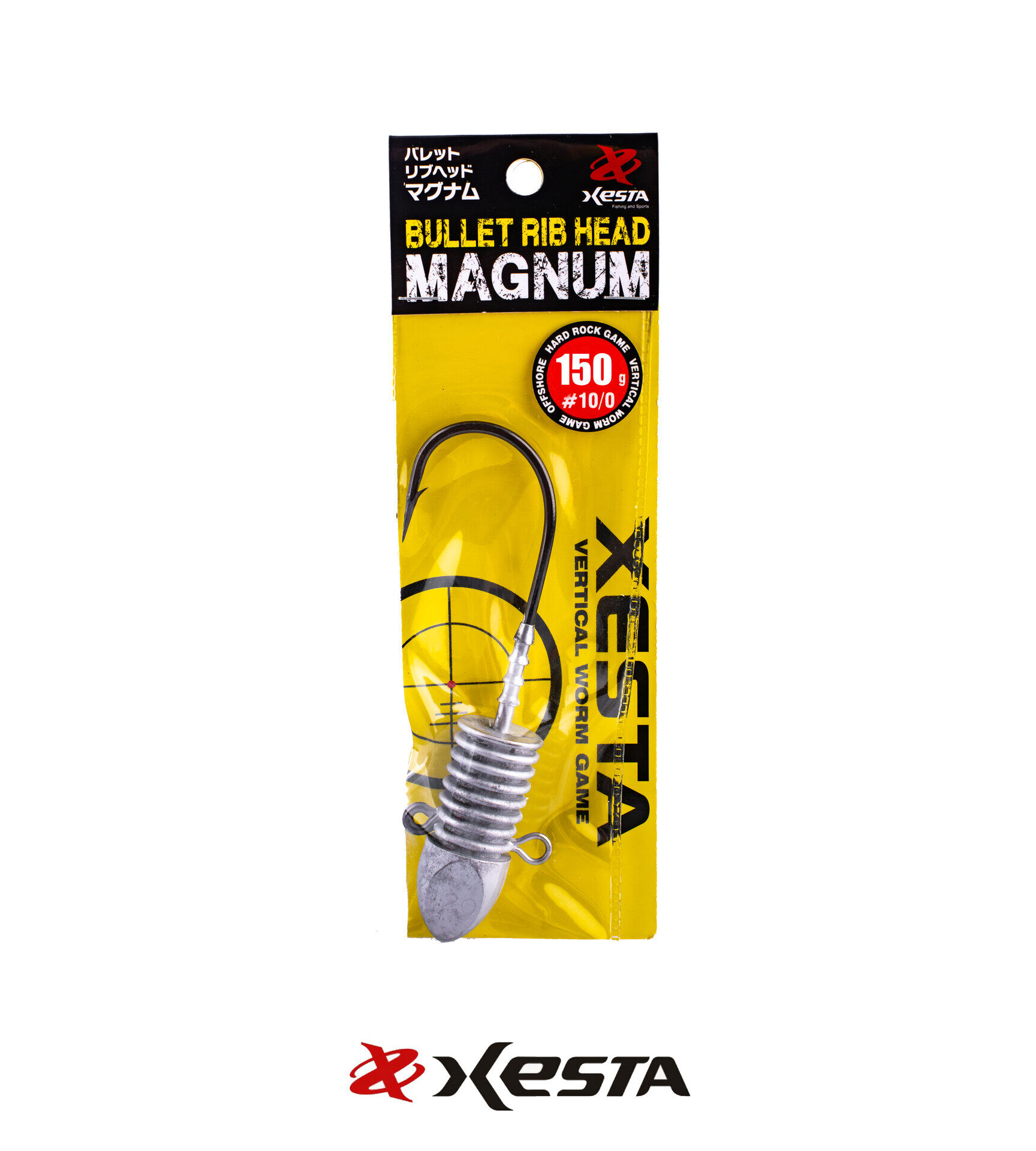 XESTA BULLET RIBHEAD MAGNUM JIGHEAD #10/0 1P 150G