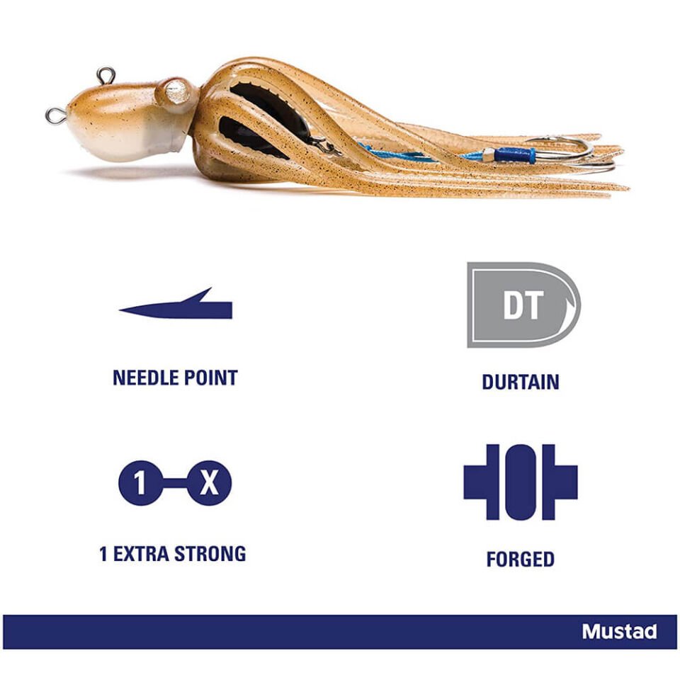 Mustad Inkvader Octopus Jig Sahte Yem 170GR - SAN - SAND
