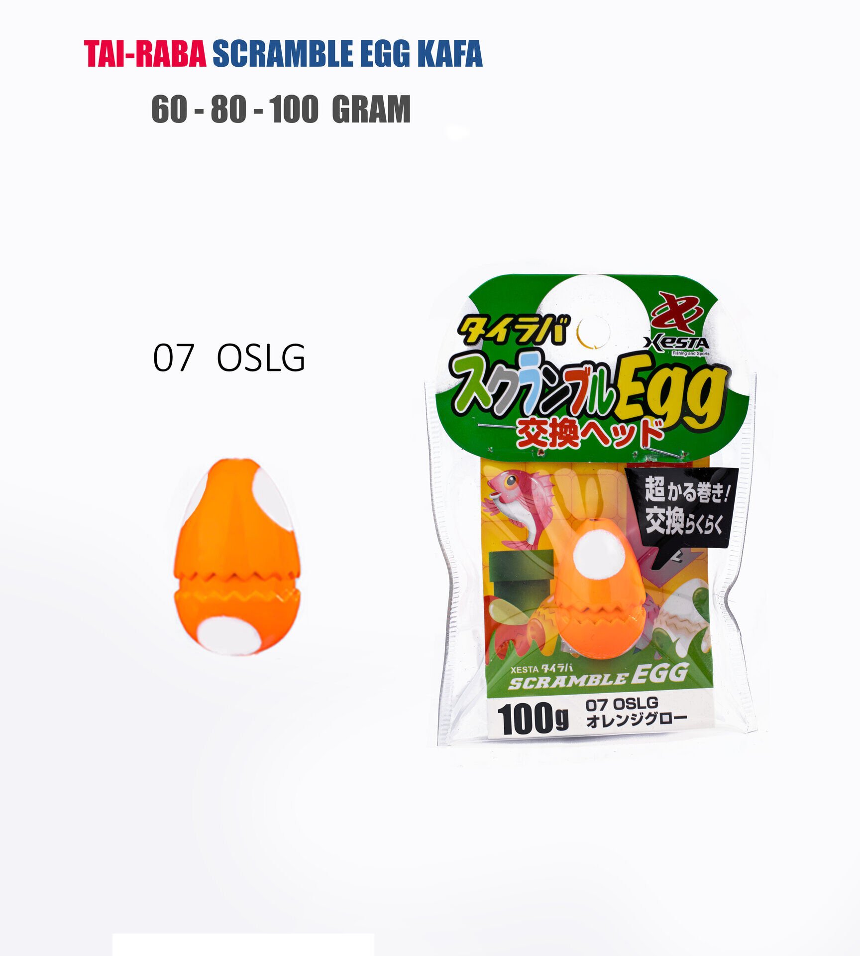 XESTA TAI-RABA SCRAMBLE EGG KAFA 100G OSLG