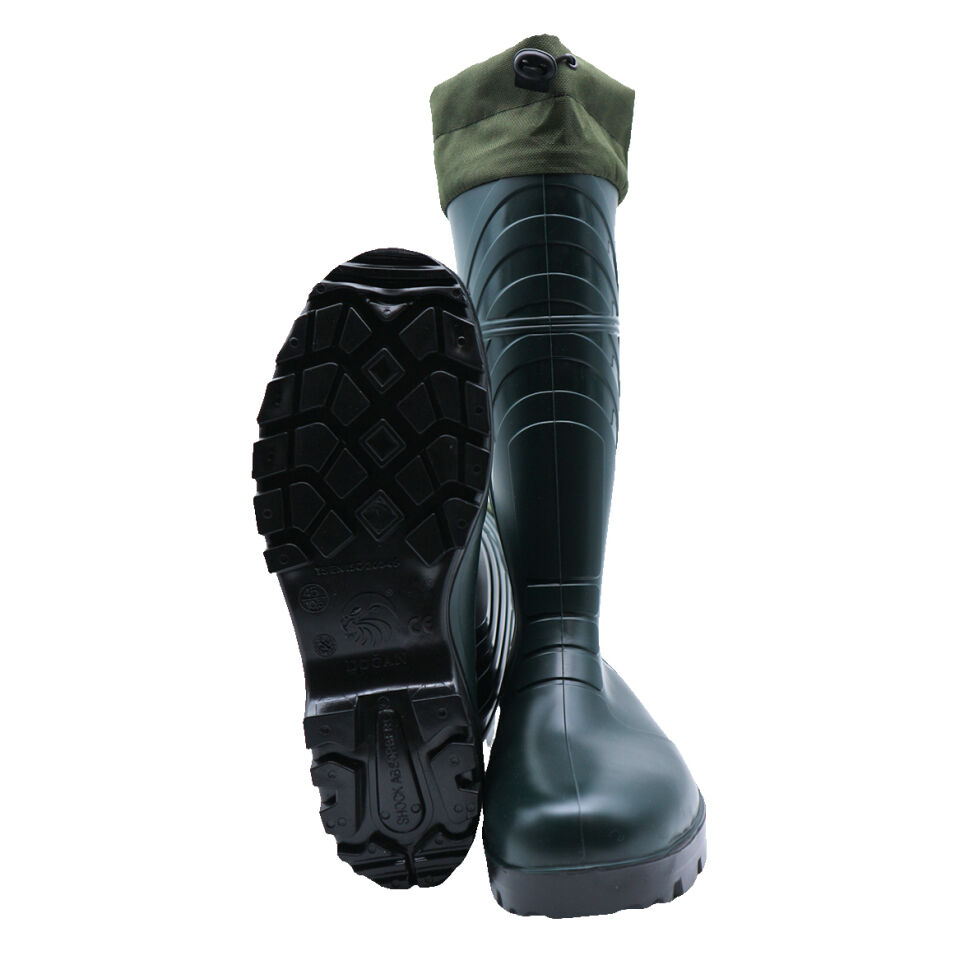 DFT Hunter Yeşil PVC Konçlu Çizme No: 41 (Çift)