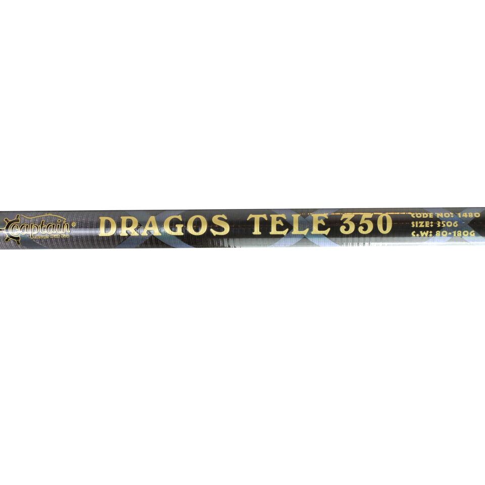 Captain 1480 Dragos Carbon Teleskopik Kamış 80-180gr Atar