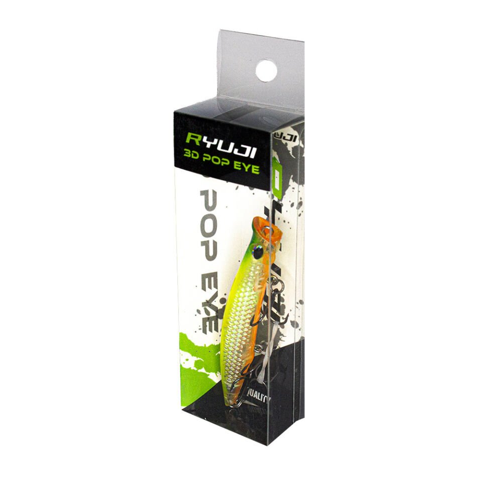 Ryuji Pop Eye Top Water 9cm 7.5gr Maket Yem