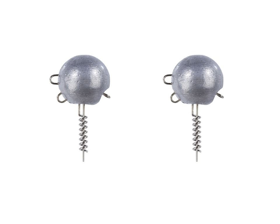 Balzer 13934 Spiral Vidalı Silikon Yem İçin Jig Kafa