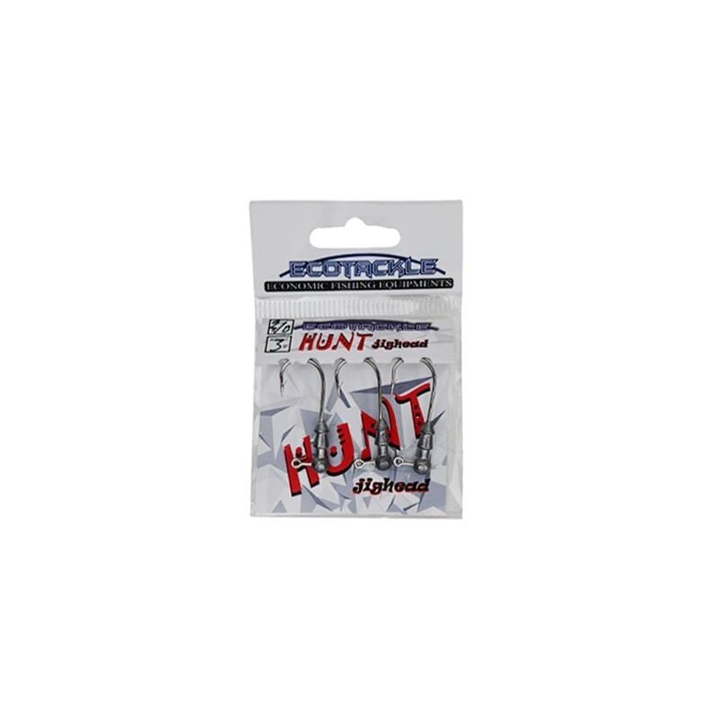 ECOTACKLE HUNT LRF JIGHEAD 3P