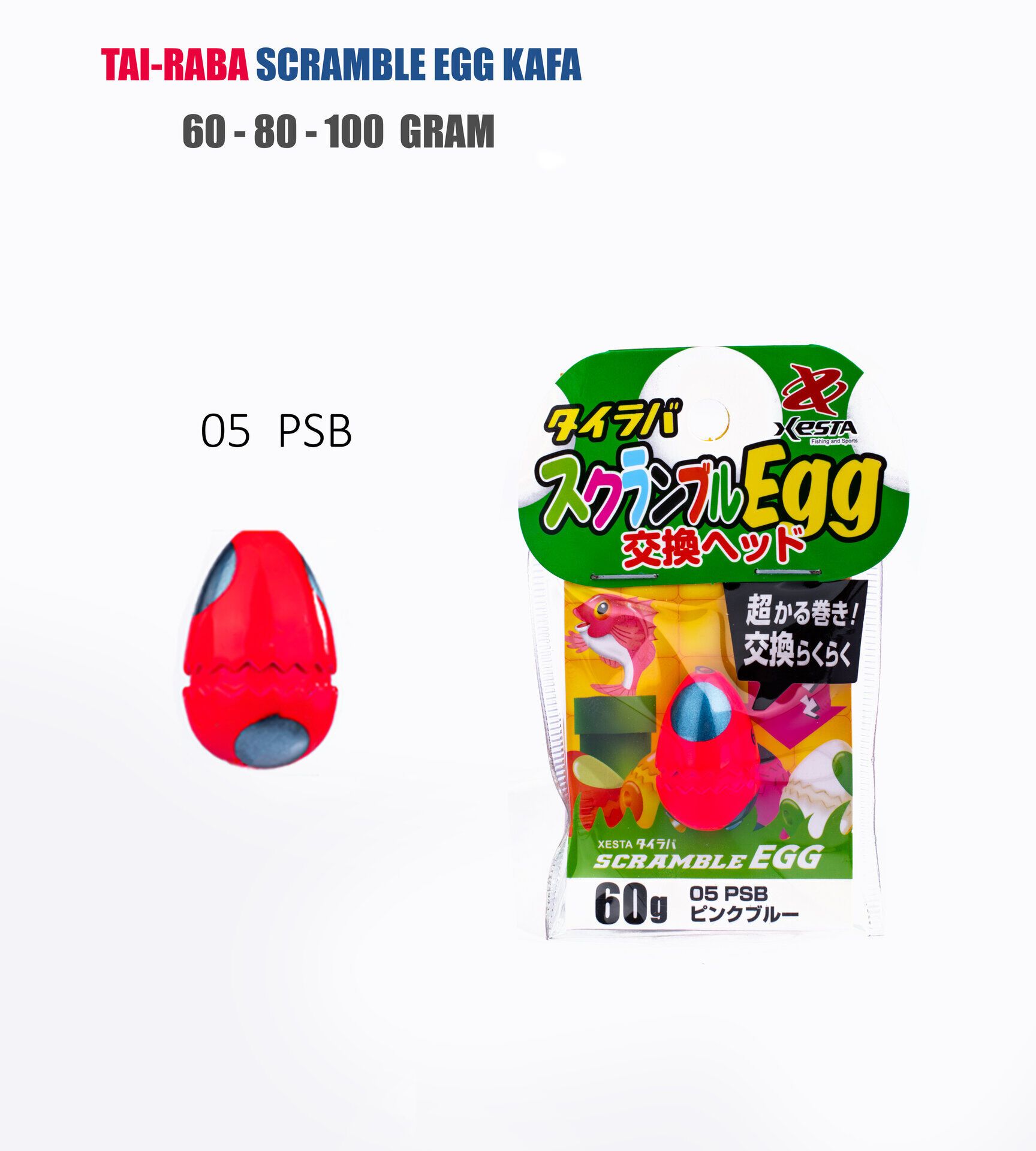 XESTA TAI-RABA SCRAMBLE EGG KAFA 60G PSB