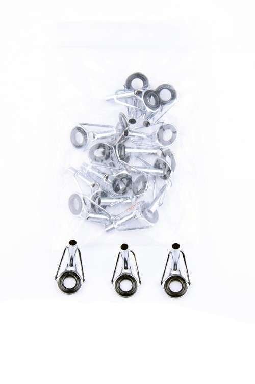 Captain Kamış Yedek Porselen Uç 20li Paket Nikel Renk Standart - 20 MM