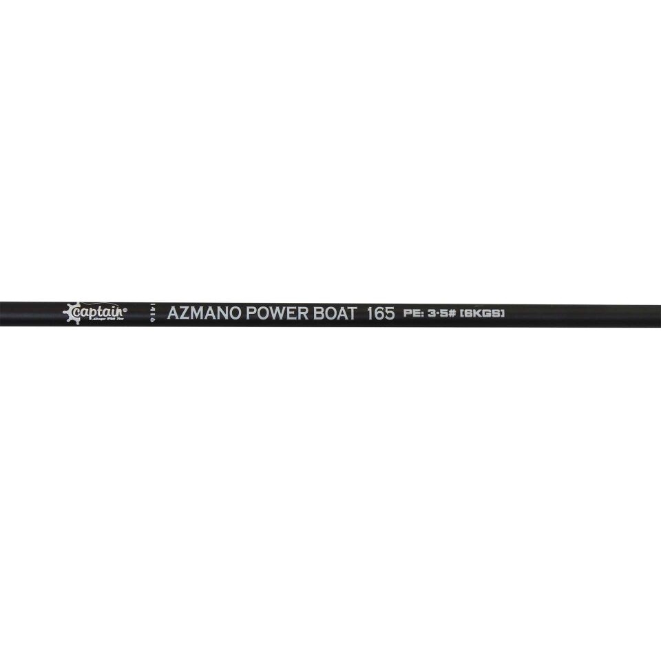 Captain 1416 Azmano Power Boat 2 Parça Tekne Kamışı PE25-5