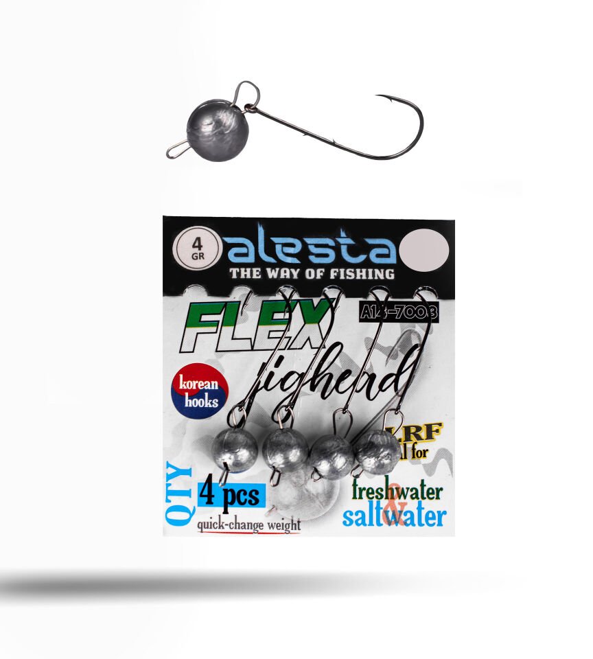 FLEX JIGHEAD HAM 4P 4G