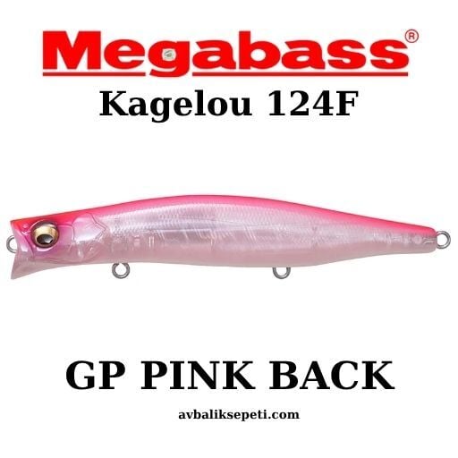 Megabass  Kagelou 124F GP Pink Back