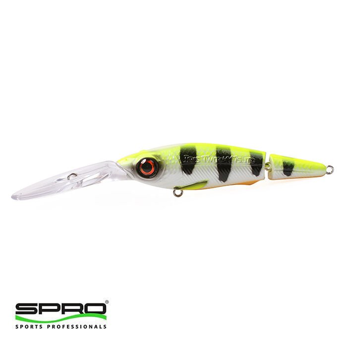 SPRO Iris Twitchy Jtd Dr Hot Perch 7,5CM 9G Sert Yem