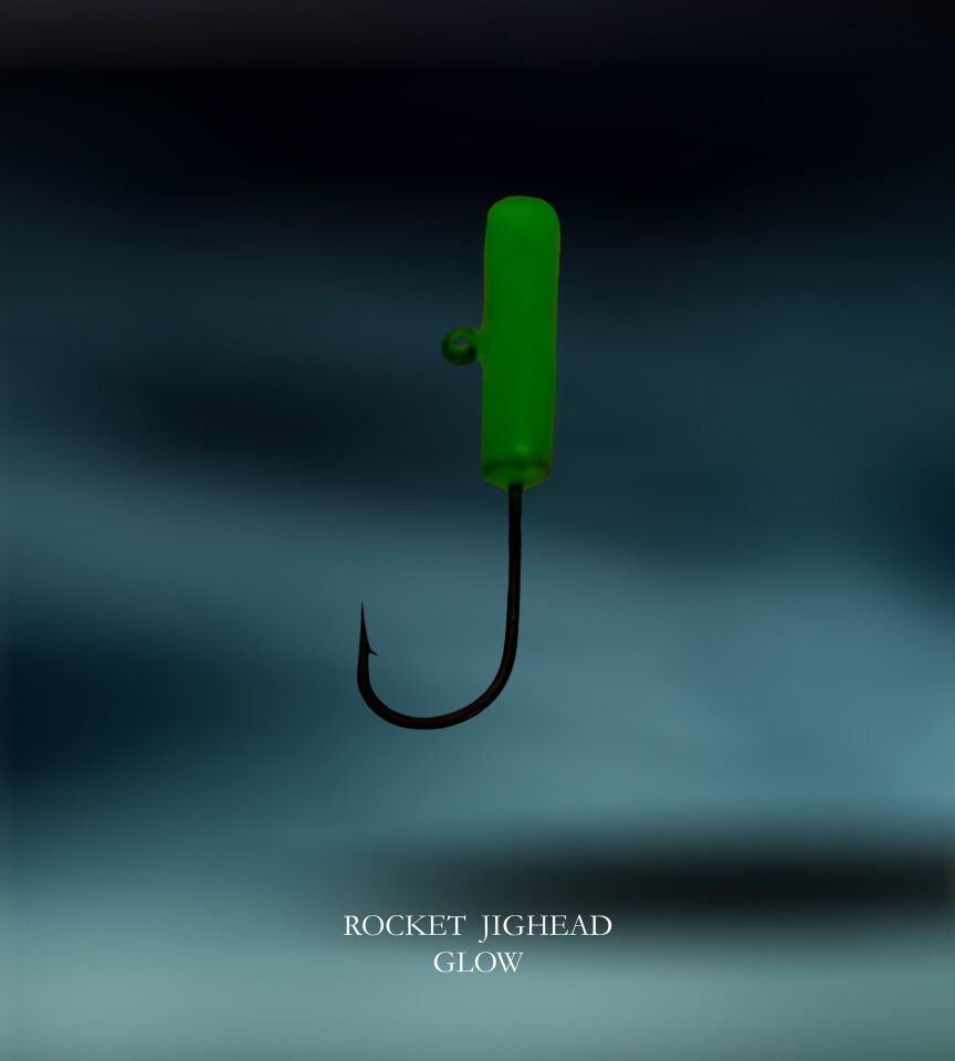 ROCKET JIGHEAD GLOW 4P 3.5G