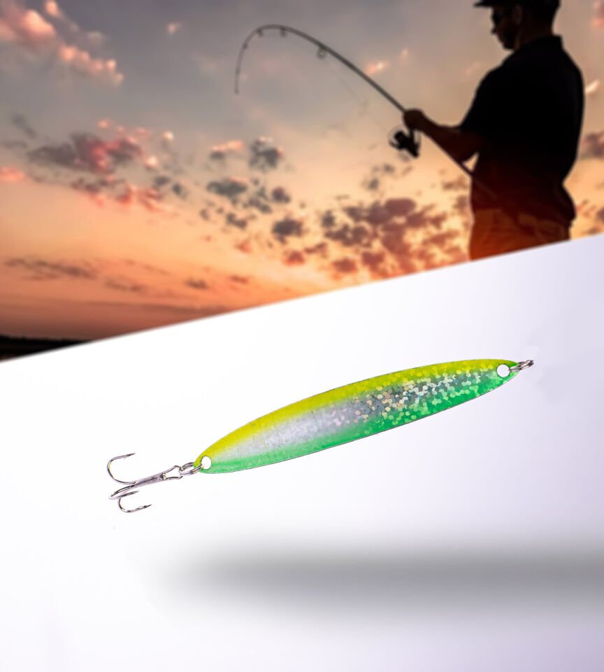 YAPRAK KAŞIK, YEŞİL/GÜMÜŞ/SARI