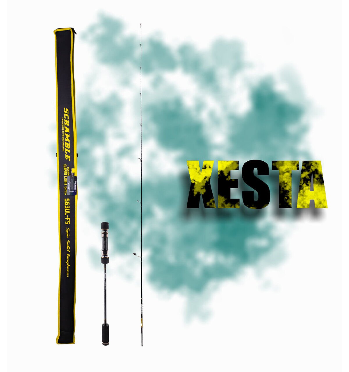 XESTA SCRAMBLE SUPER LIGHT S. SOLID TGH. S63UL-FS 1.90M MAX80G 2P