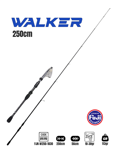 Fujin Walker 250cm 10-30gr Teleskopik Spin Kamışı