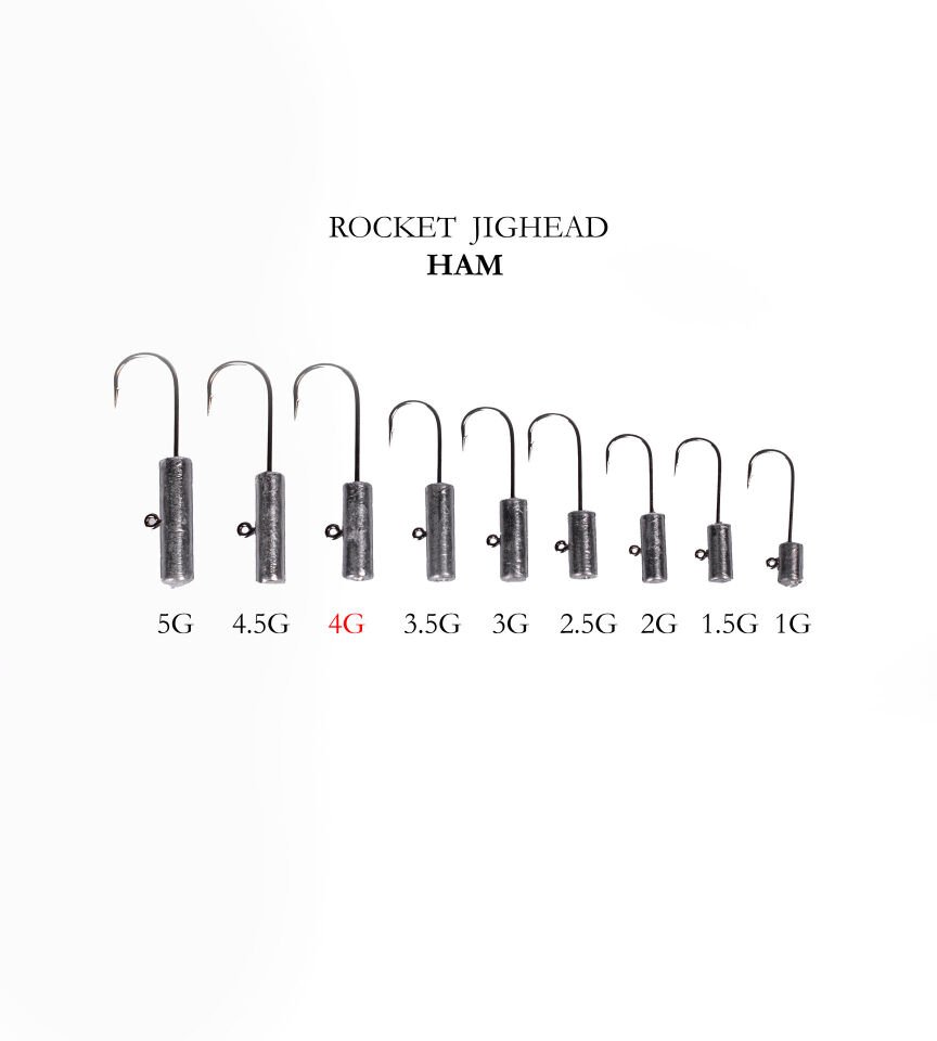 ROCKET JIGHEAD HAM 4P 4G