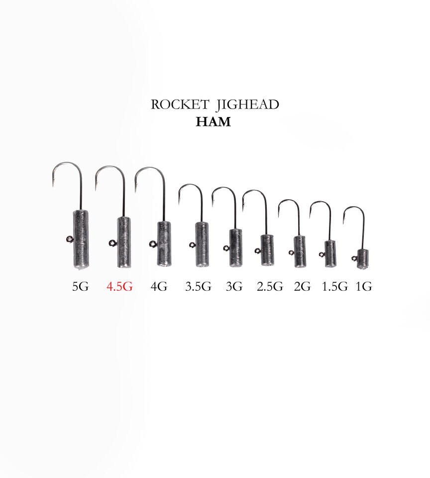 ROCKET JIGHEAD HAM 4P 4.5G