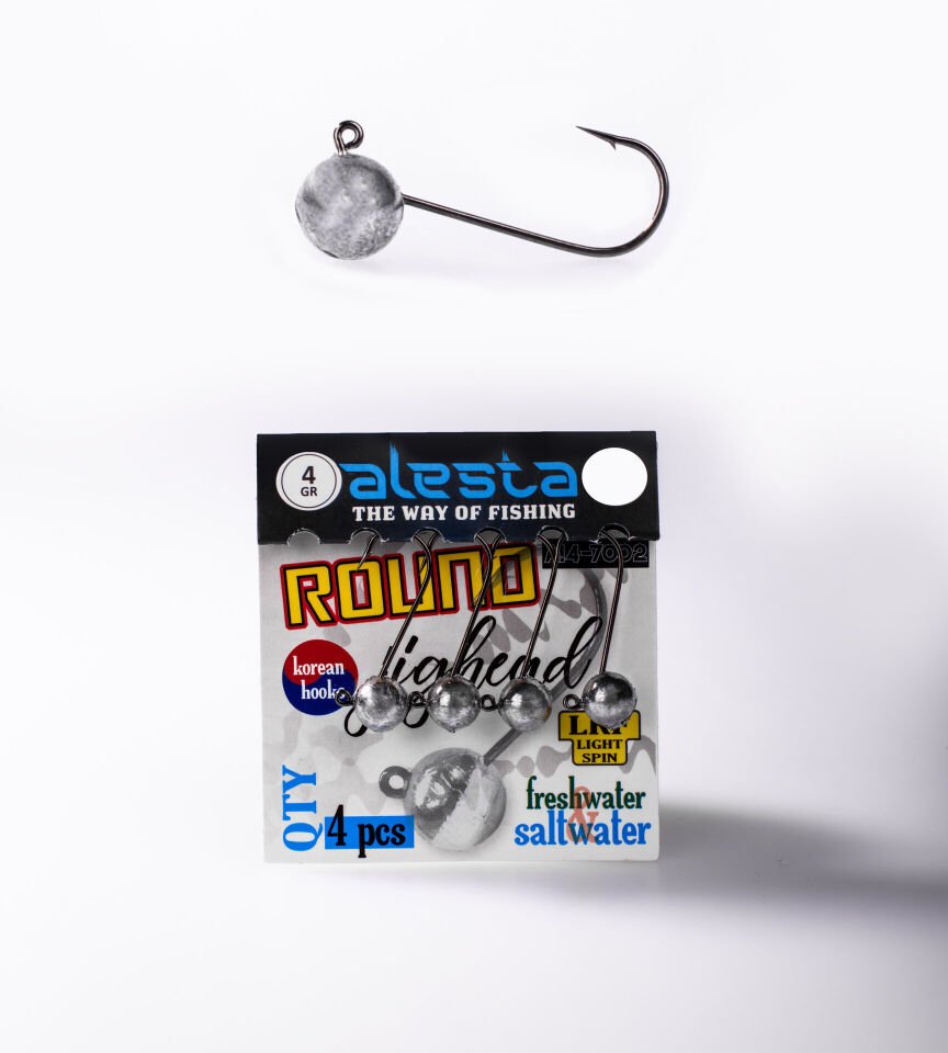 ROUND JIGHEAD HAM 4P 4G