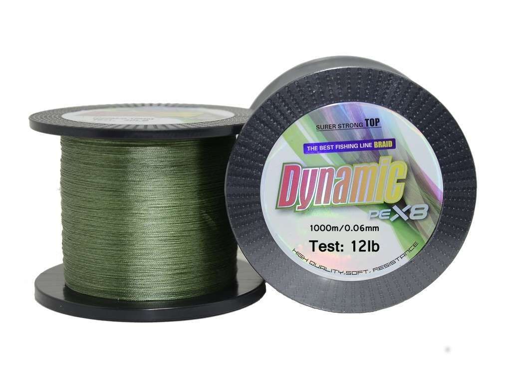 Captain Dynamic PE 8 Örgü İpi Misina 1000mt Yeşil Standart - 0.60 MM