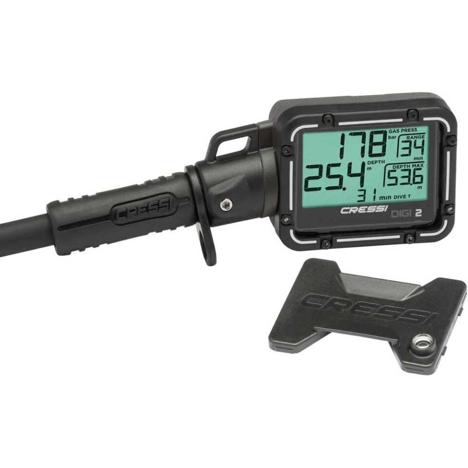 Cressi Digi 2 Dijital Dalış Konsolu BLACK