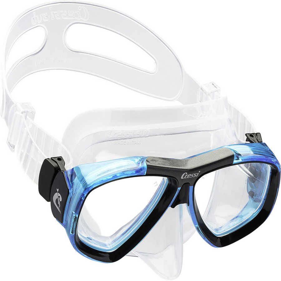 Cressi Focus Dalış Maskesi CLEAR-AQUAMARINE