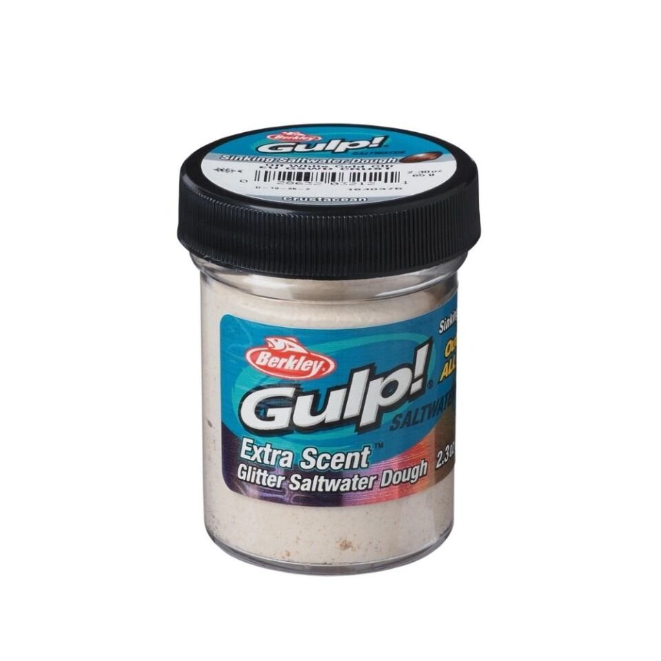 Berkley PowerBait Extra Scent Saltwater Hamur 50GR - OFF WHITE-GOLD
