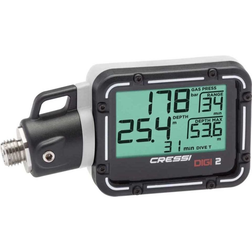 Cressi Digi 2 Dijital Dalış Konsolu WHITE