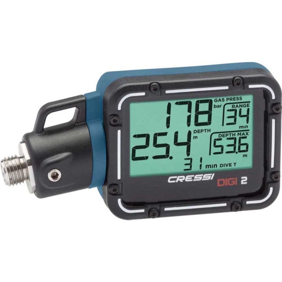 Cressi Digi 2 Dijital Dalış Konsolu BLUE