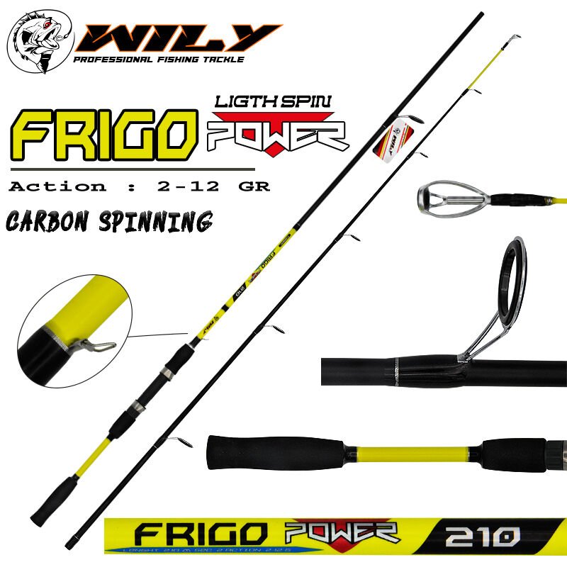 Wily Frigo Power Light Spin Kamış 2-12 gr
