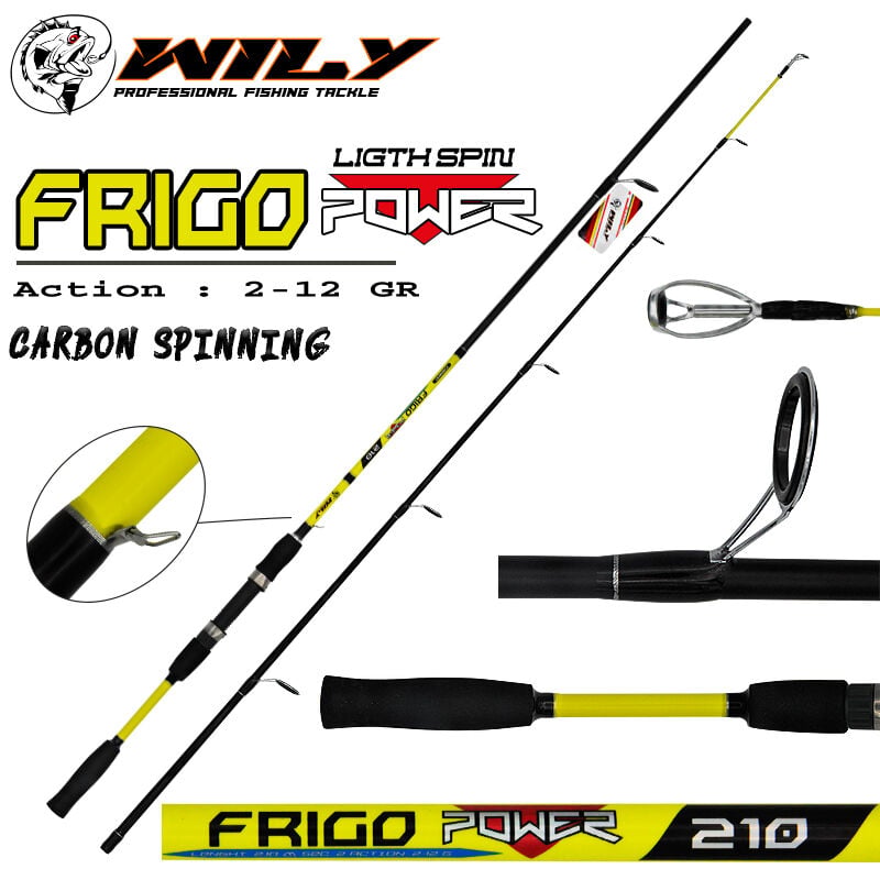Wily Frigo Power Light Spin Kamış 2-12 gr