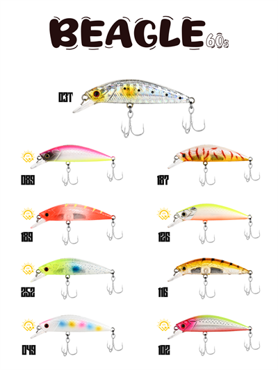 Fujin Beagle 6cm 6.5gr Maket Balık 187 Sakura Shrimp