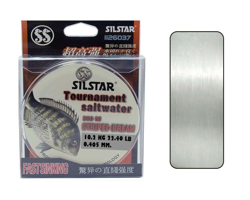 Silstar 1126 Tournament 300mt Monofilament Misina Beyaz Standart