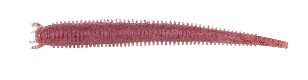 Berkley Gulp Saltwater Fat Sandworm Sahte Kurt 10CM - CLEAR RED FLECK