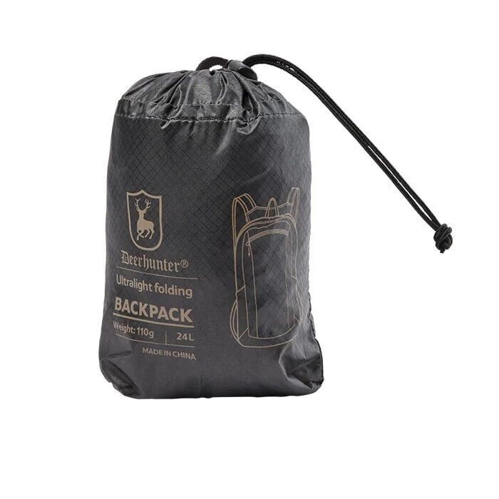 T. DEERHUNTER Paketlenebilir Çanta Siyah 24L
