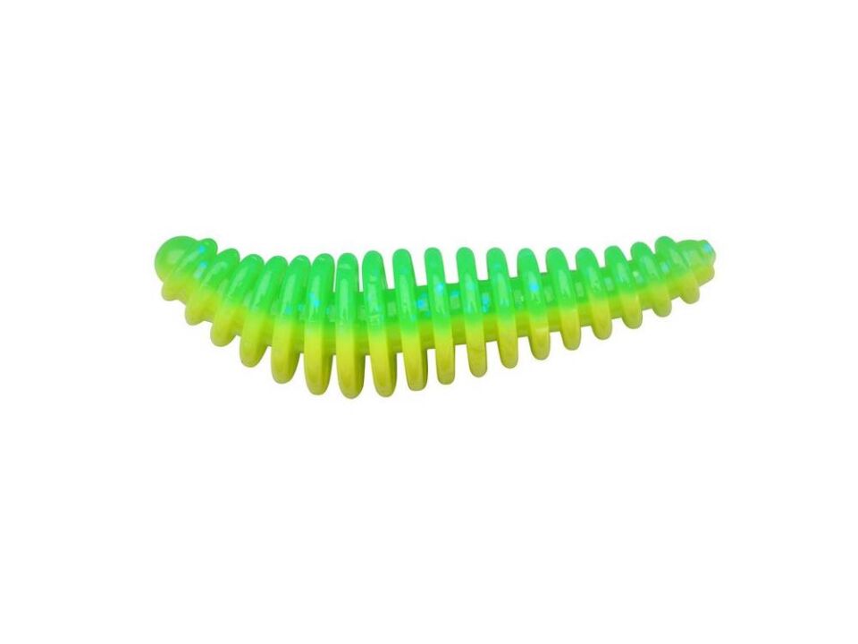 Berkley Powerbait Pupa Suni Yem SPRING GREEN - YELLOW - 35MM - 10LU