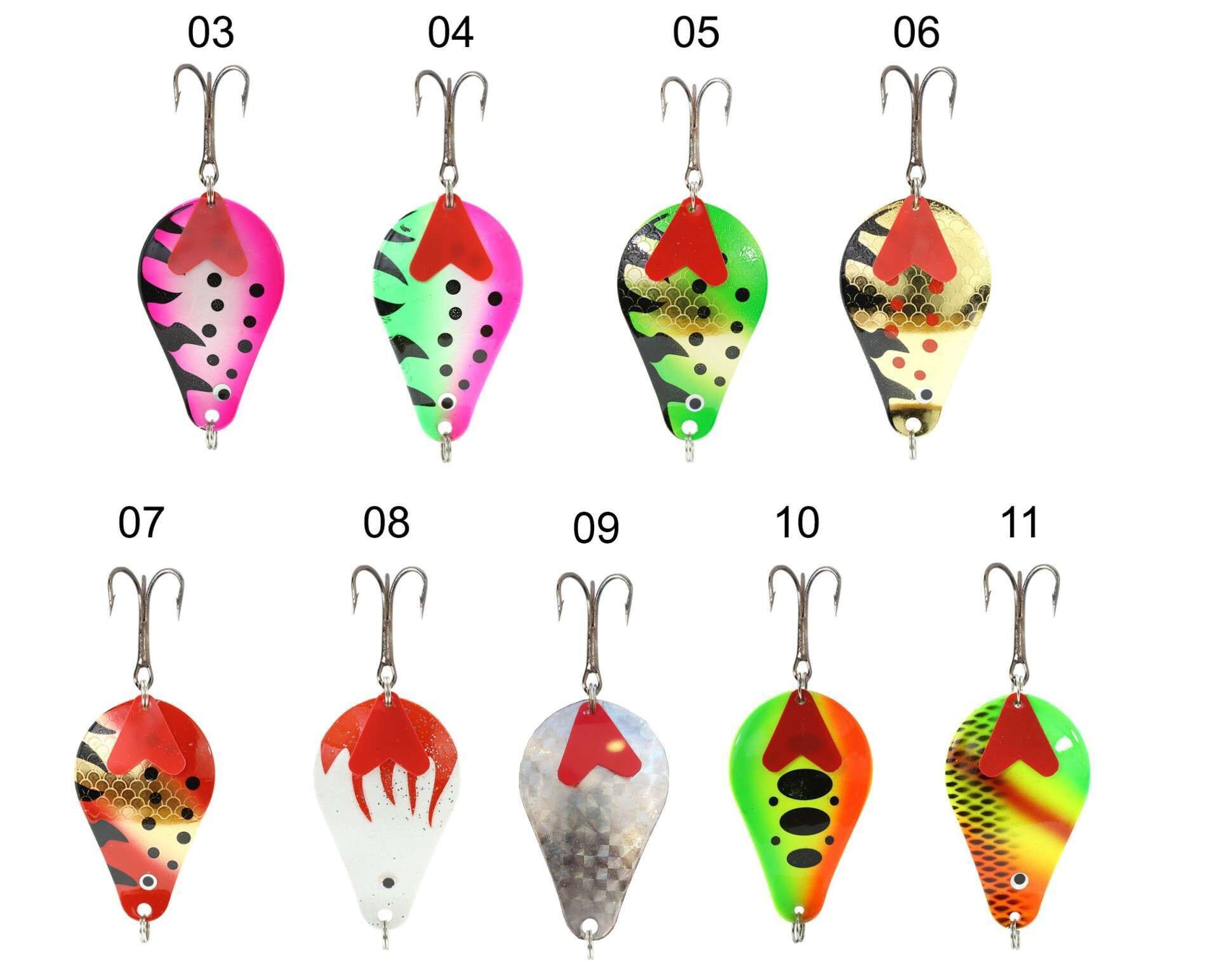 Captain 6124 Turna Kaşığı 30gr Pablo 6cm