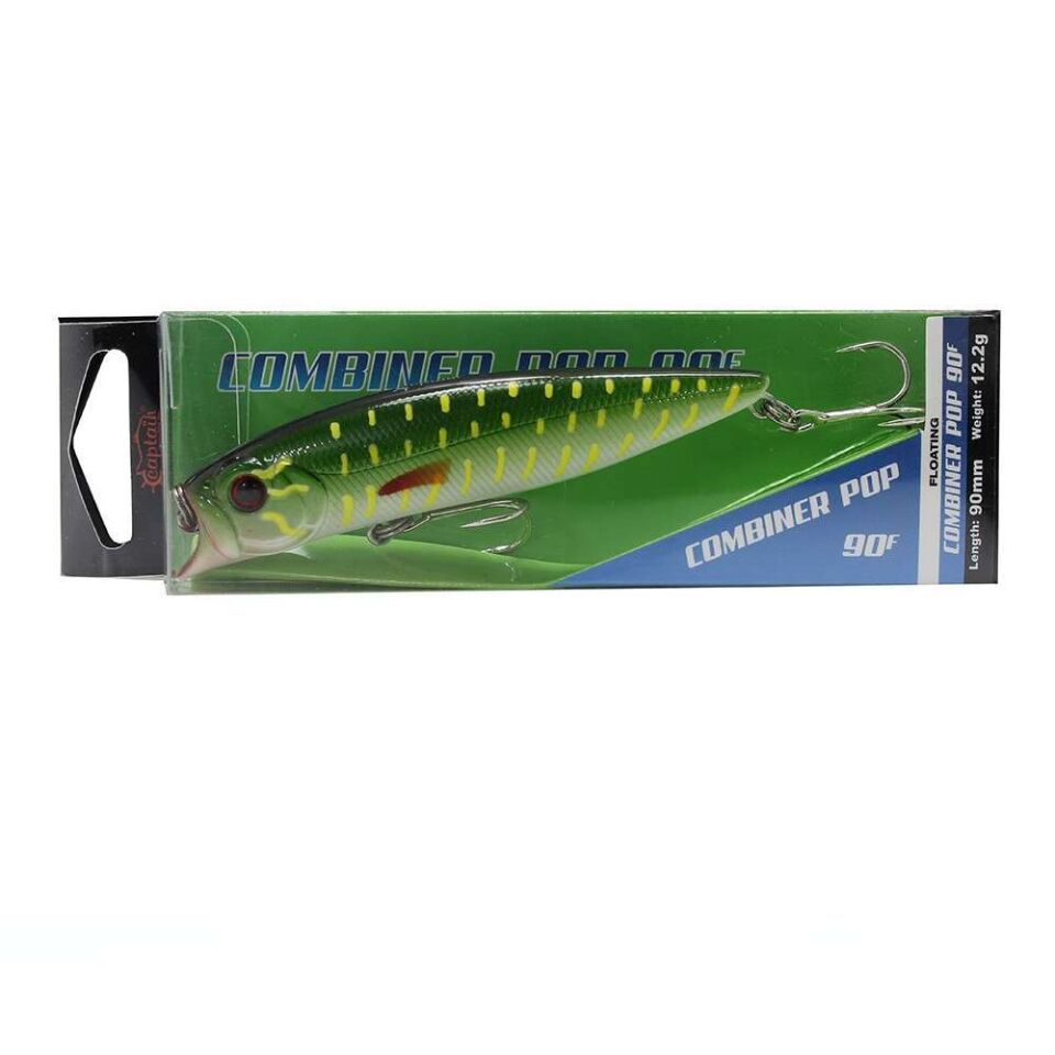 Captain 3430 Combiner Pop 90 mm Floating 12.2 gr Rolling Wobbling Maket Balık