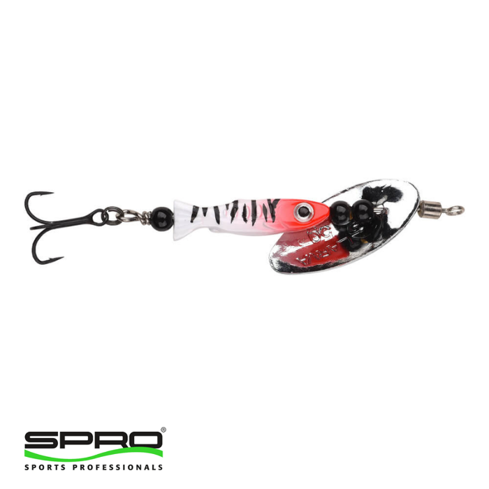 SPRO Larva Inline Spin 4,8CM 3,5G Redhead