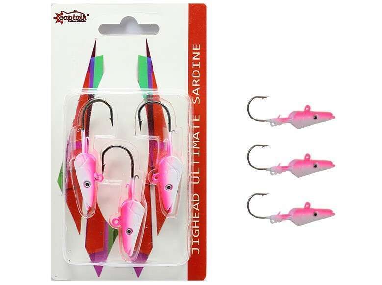 Captain 6457 Jig Head 15gr Ultimate Sardine 3lü Set 5