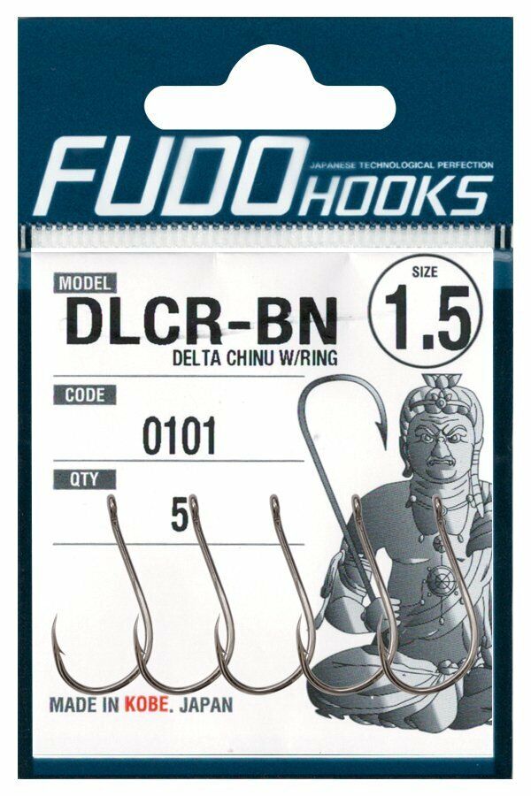 0101 DELTA CHINU W/RING #4 BLACK NIKEL 7P