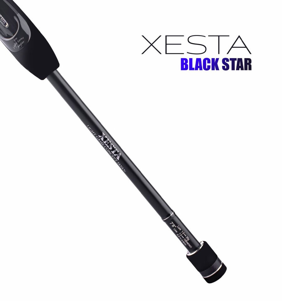 XESTA BLACKSTAR S83MH-T KAMIŞ 2.51M 1.5-25G #0.2-08 2P