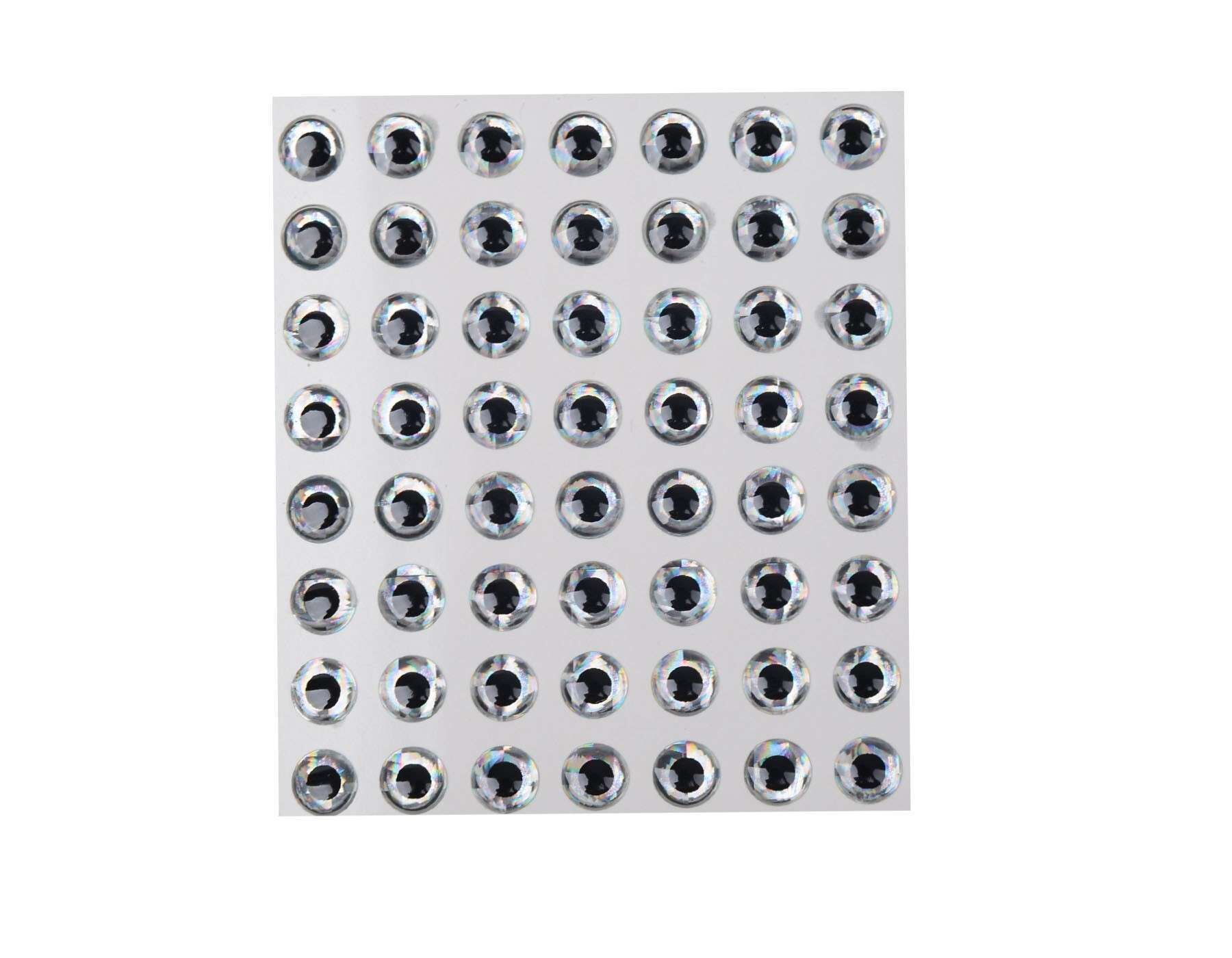 Captain 7633 Göz 8mm Naturel Silikon Damla Göz 49lu Paket