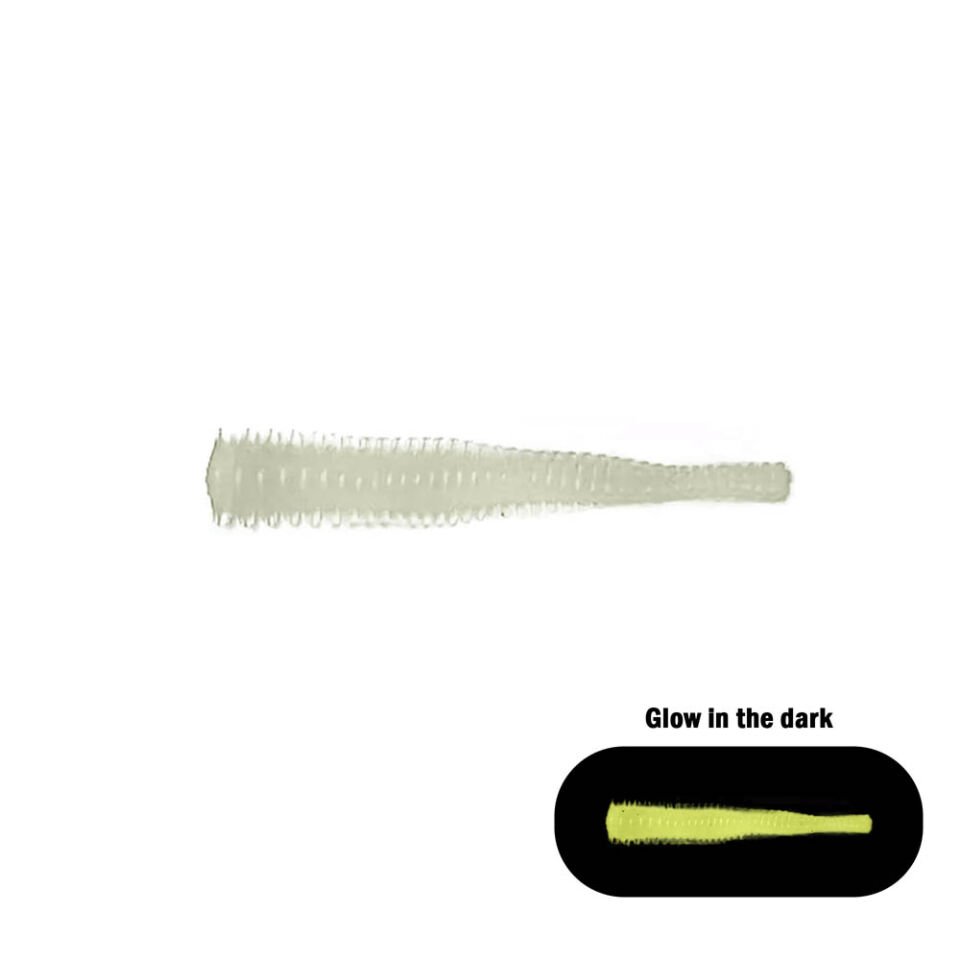 Albastar Sandworm Silikon Sahte Yem 55MM - GLOW