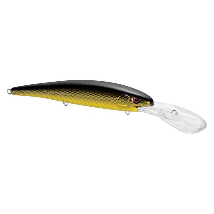 SPRO Madeye Minnow 120 Black Back Gold Sert Yem