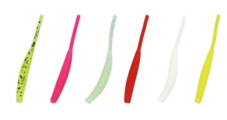 Nomura NM71600705 Long Tail 5cm Aromalı LRF Silikon Yem 12'li Set