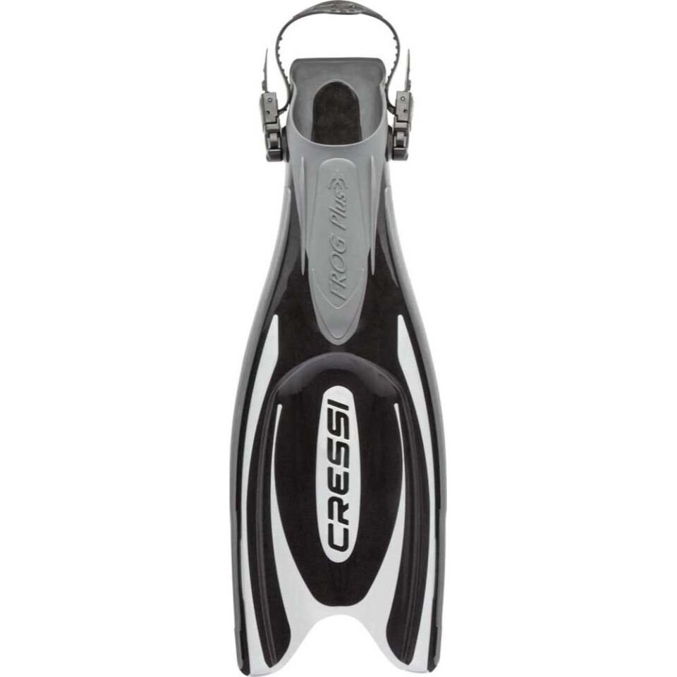 Cressi Frog Plus Dalış Paleti NO:35-38 - BLACK-SILVER