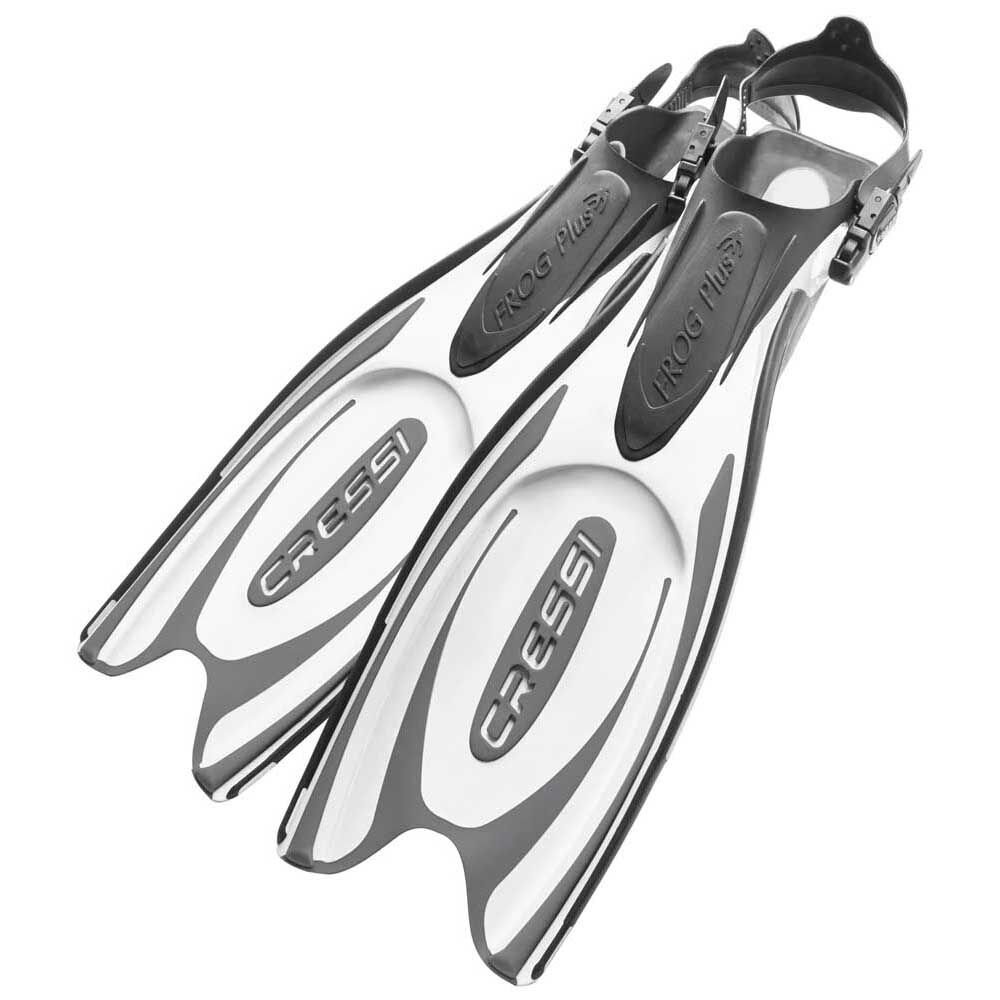 Cressi Frog Plus Dalış Paleti NO:41-44 - BLACK-WHITE