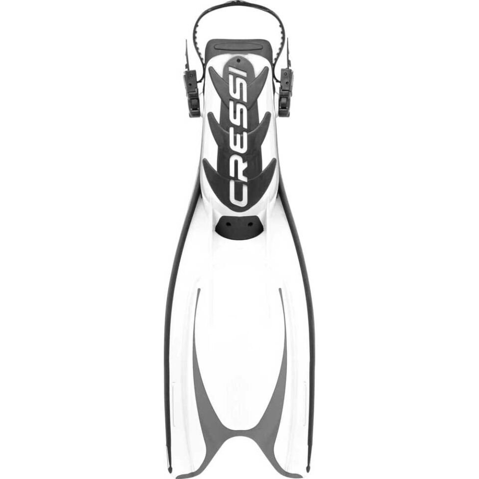 Cressi Frog Plus Dalış Paleti NO:41-44 - BLACK-WHITE